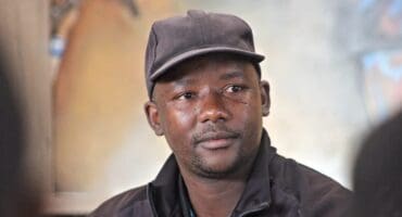 Alex Black Poison U19 Coach Phathutshedzo Maseko at the Alex Safe Hub on October 21, 2025. Photo: Itumeleng Maloka