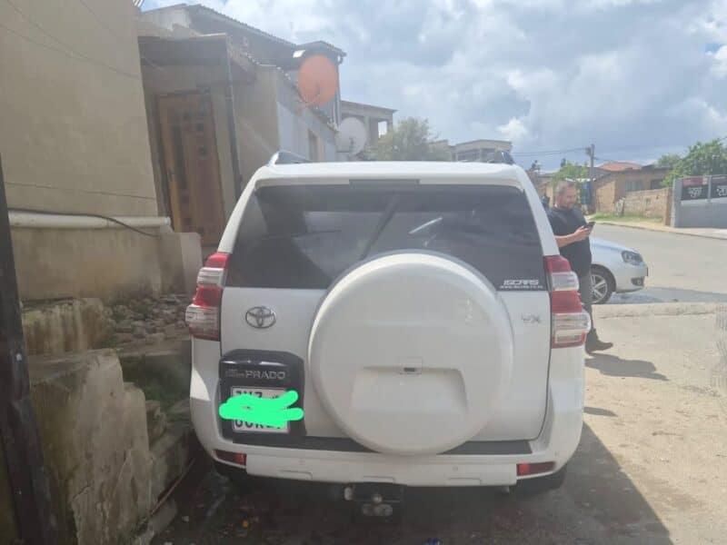 Johannesburg Flying Squad recovers Toyota Prado in River Park on October 6, 2026. Photo: Supplied