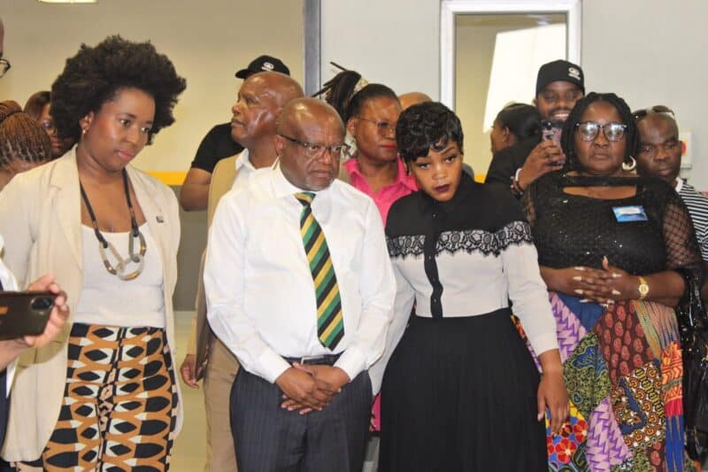 City of Johannesburg officials launch the Alexandra Automotive Hub in Marlboro on October 22, 2026. Photo: Itumeleng Maloka