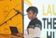 Johannesburg's economic development mmc Nomoya Mnisi addresses attendees at the launch of the Alexandra Automotive Hub in Marlboro on October 22, 2026. Photo: Itumeleng Maloka