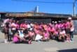 A group of resident s unite to raise cancer awareness at aerobics session in Alexandra on October 24, 2026. Photo: Itumeleng Maloka