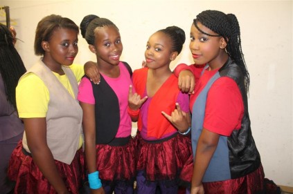 Simile Dube, Celokuhle Ngwenya, Nonkosi Njapha and Philasande Ngwane.
