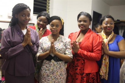 Church girls; Thembeka Masondo, Sinegugu Shange, Lindokuhle Ntombela, Nomfundo Gumede and Cebo Zwane.