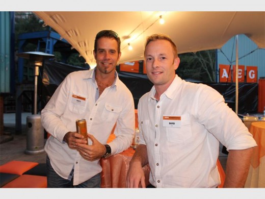 Daryl Scott of Fishwicks with David Tretheway of LMA Global.