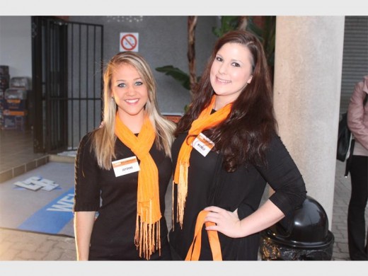 Jaydene de Bruin and Michelle Hattingh.