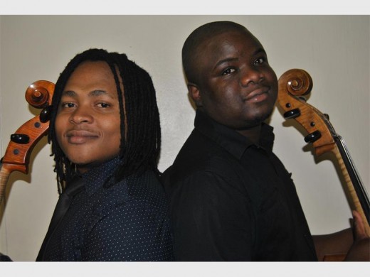 There will be two cello solos by Ayanda Makulwane and William Nobelo (both 24), performing Vivaldi's Concerto Two.