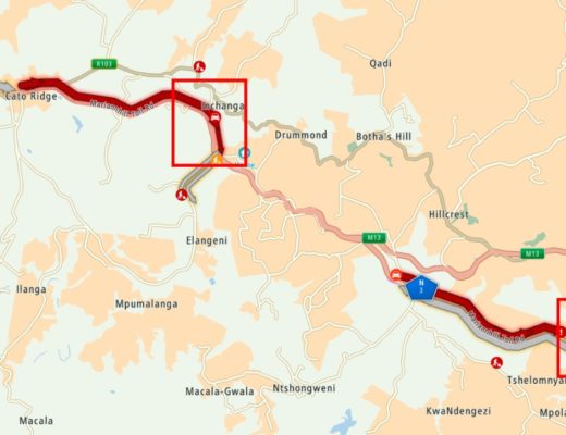 GPS devices were identifying these areas as being affected 