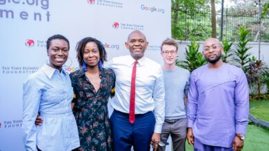 Tony Elumelu, Founder Tony Elumelu Foundation with Google.org Fellows