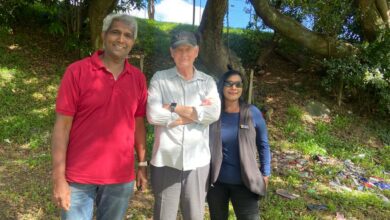 Allan Reddy, Gavin Brophy, and Allison Reddy.