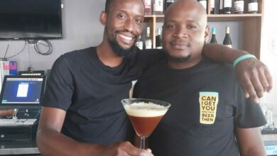 Terry Moyes and Nkosi Khumalo