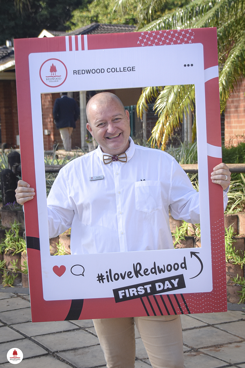 Redwood College Principal Bjorn Theunissen.