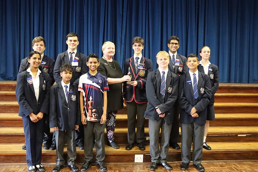 HHS Chess Team has won the PADSSA Chess League for the past 10 years, with 13 wins in total since joining the league.