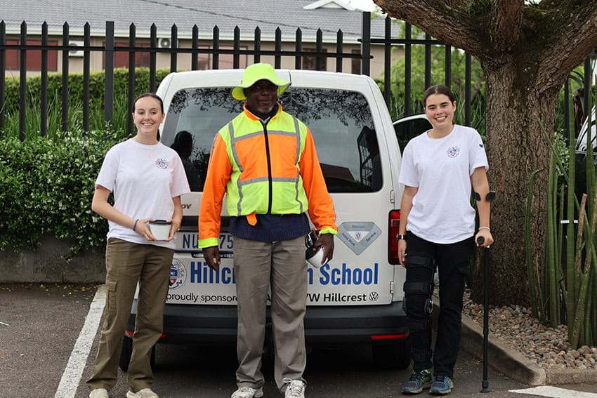 HHS Interact Club regularly carries out Random Acts of Kindness in the community, such as delivering hot food to car guards and the homeless.