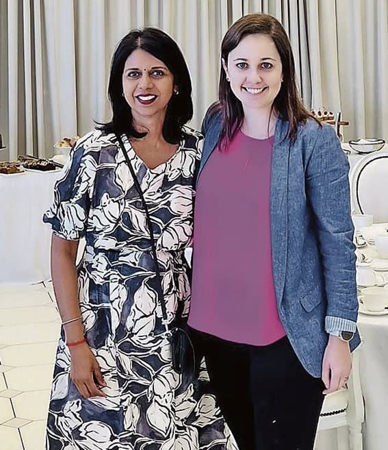 mandy pillay Louise Molina and Mandy Pillay