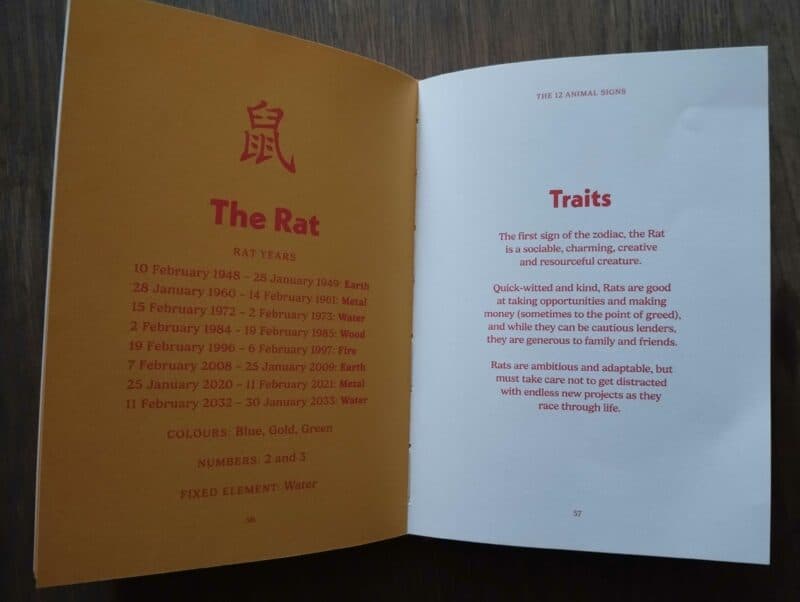 The Pocket Chinese Astrology, Gemini Books_Page