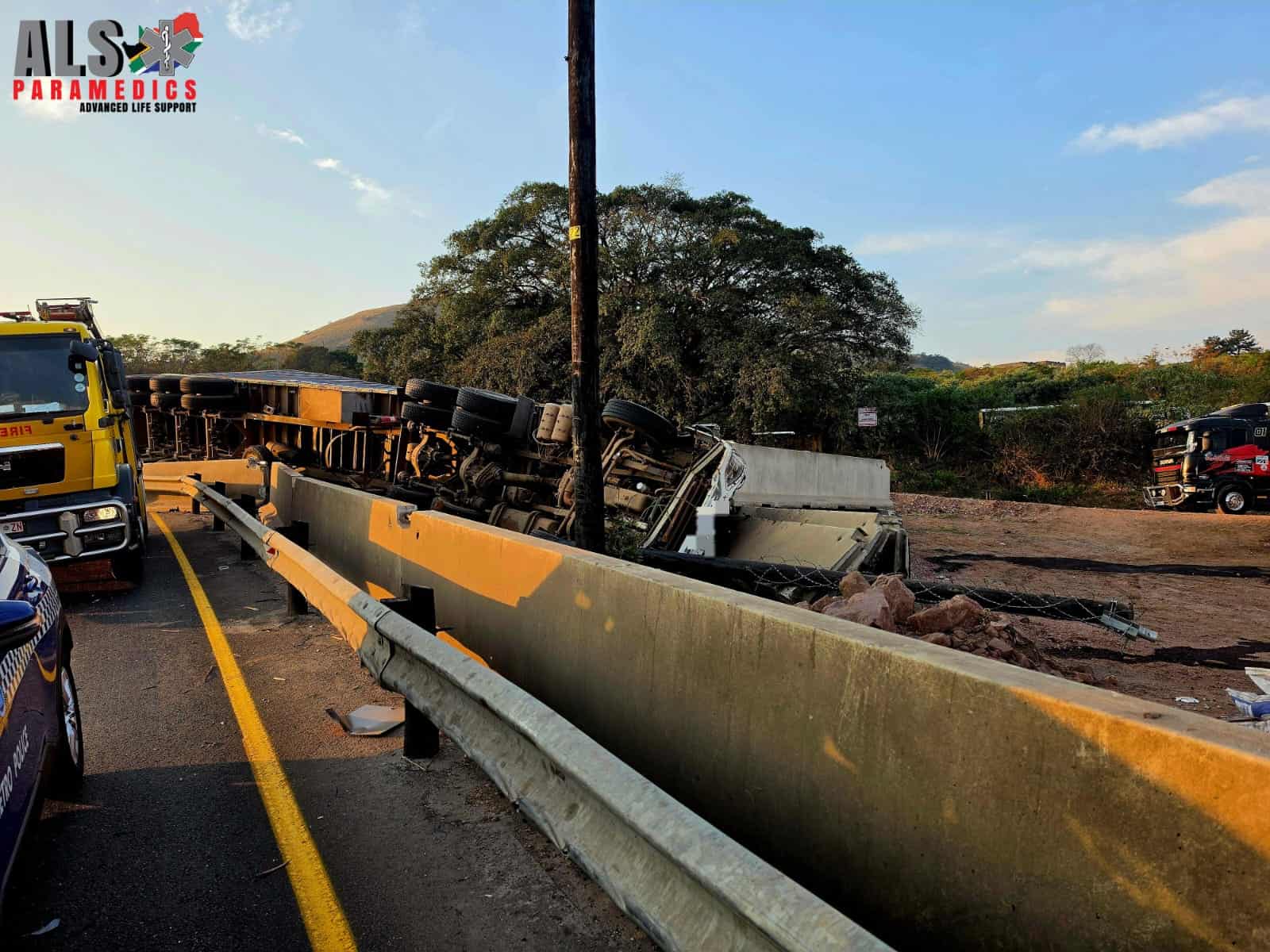 Truck driver killed in N3 horrific crash