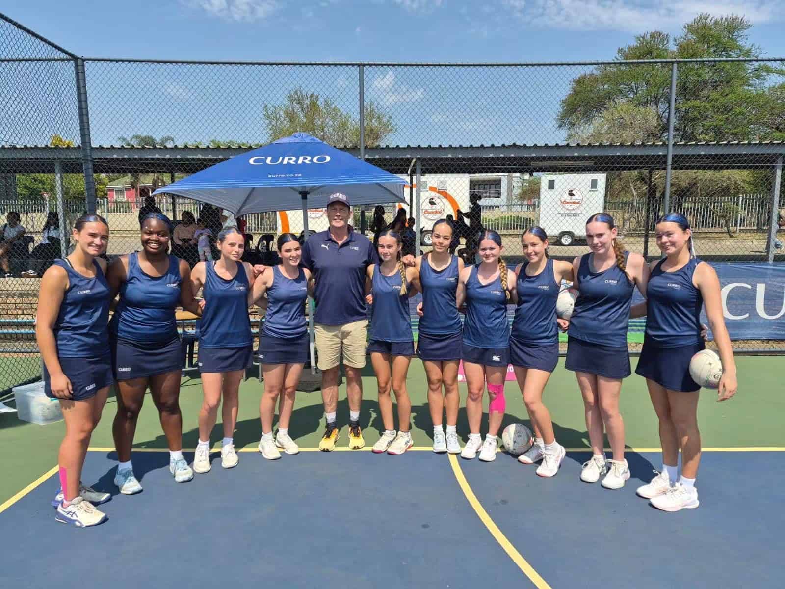 Curro Hillcrest Netball team net achievements