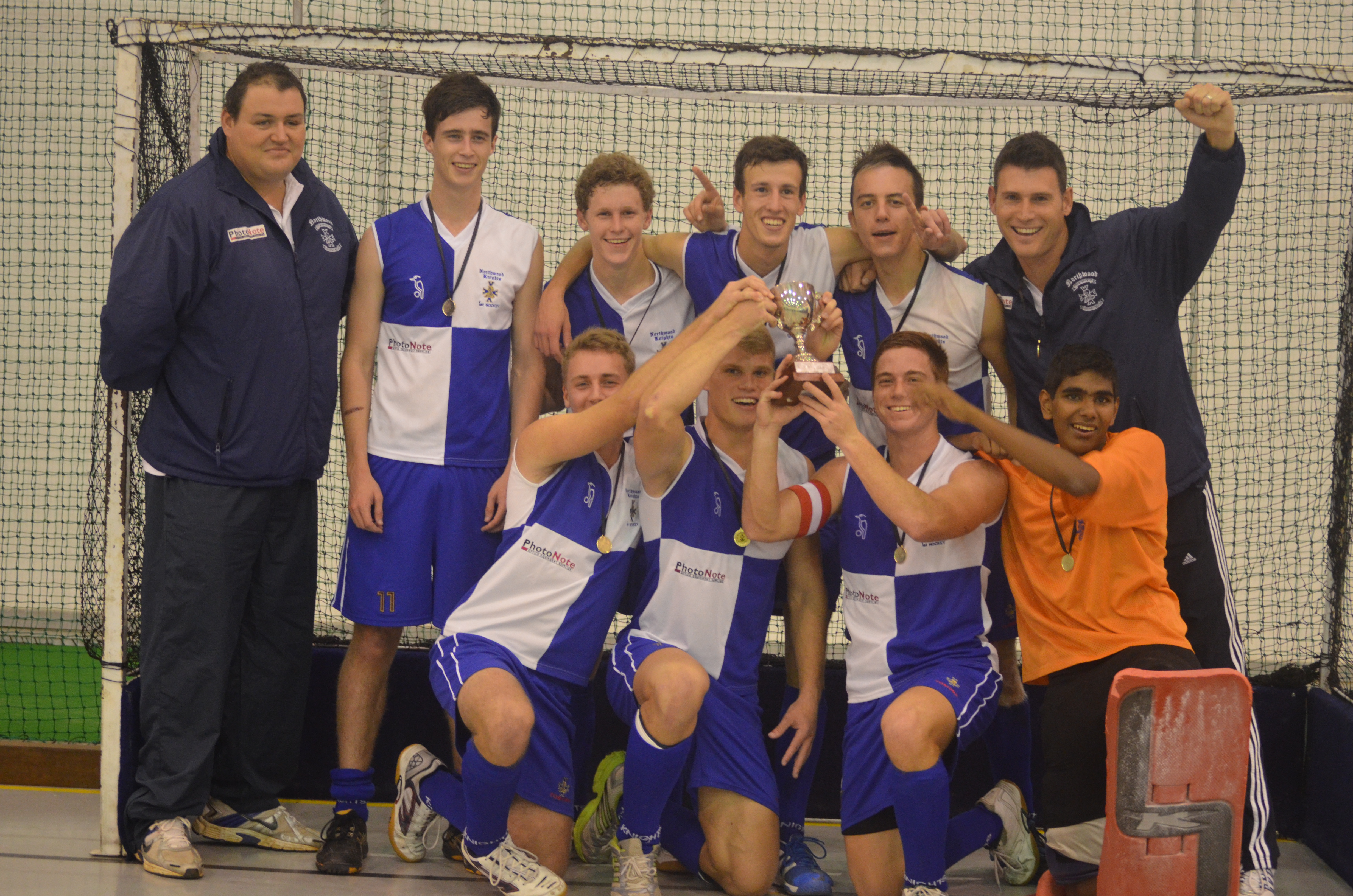 Northwood School were crowned KZN indoor league champs for the second successvie year. The boys from the north beat Westville 4-3 in the final game of the league season.