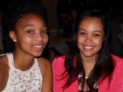 Chardinay Penniston and Kaylene Richards.