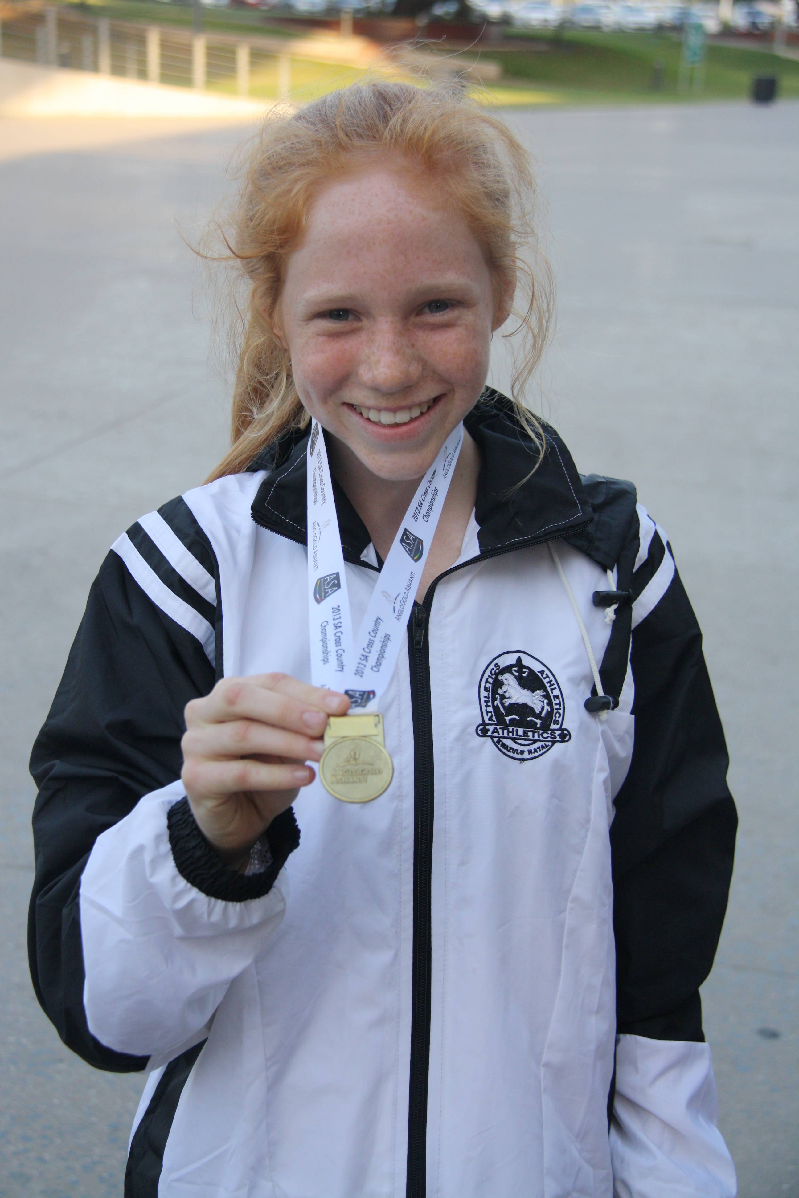 Durban North athlete, Loren Johnston, recently won the U13 KZN cross country champs.