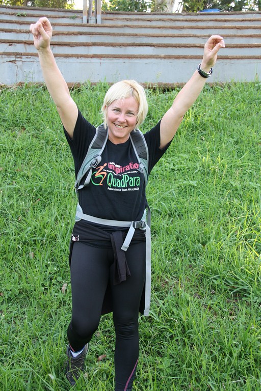 Glen Anil resident, Jo Anne Wilkinson Peacock recently walked parts of the Great Wall of China to raise funds for the funds for the QuadPara Association (QASA) as well as create wheelchair and disability awareness.