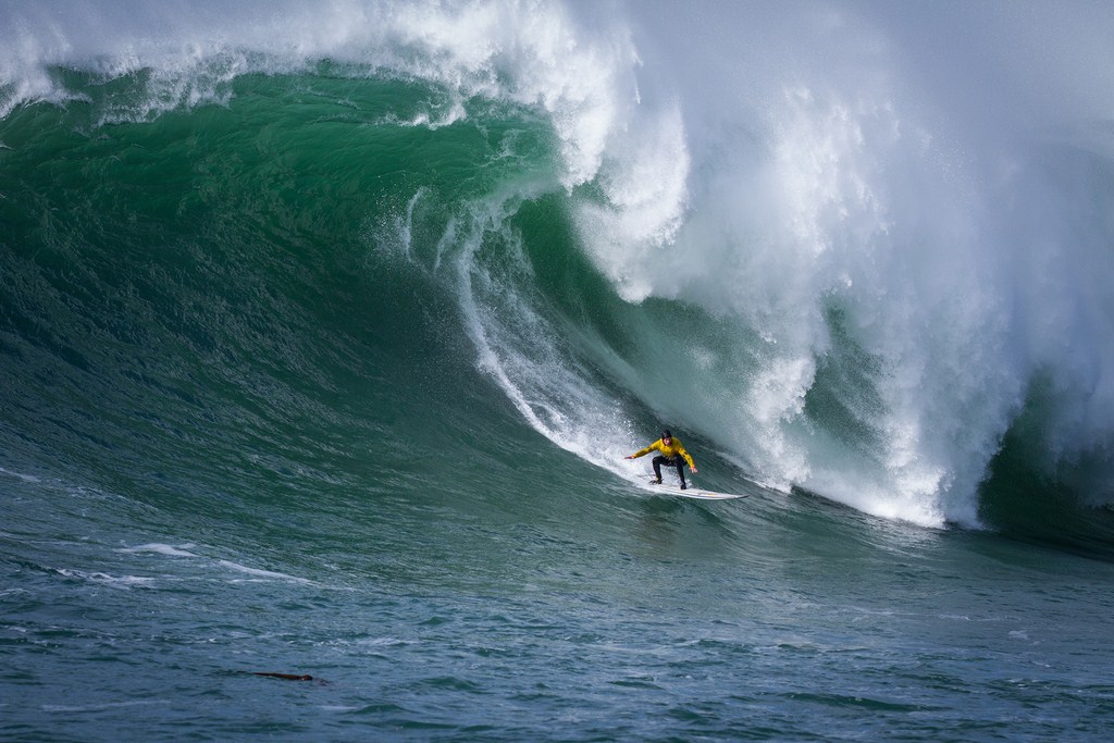 The Body Glove Mavericks Invitational surf competition near Half Moon Bay concluded over the weekend with victory for uMhlanga's Grant 'Twiggy' Baker. PHOTO: ASP/Robertson