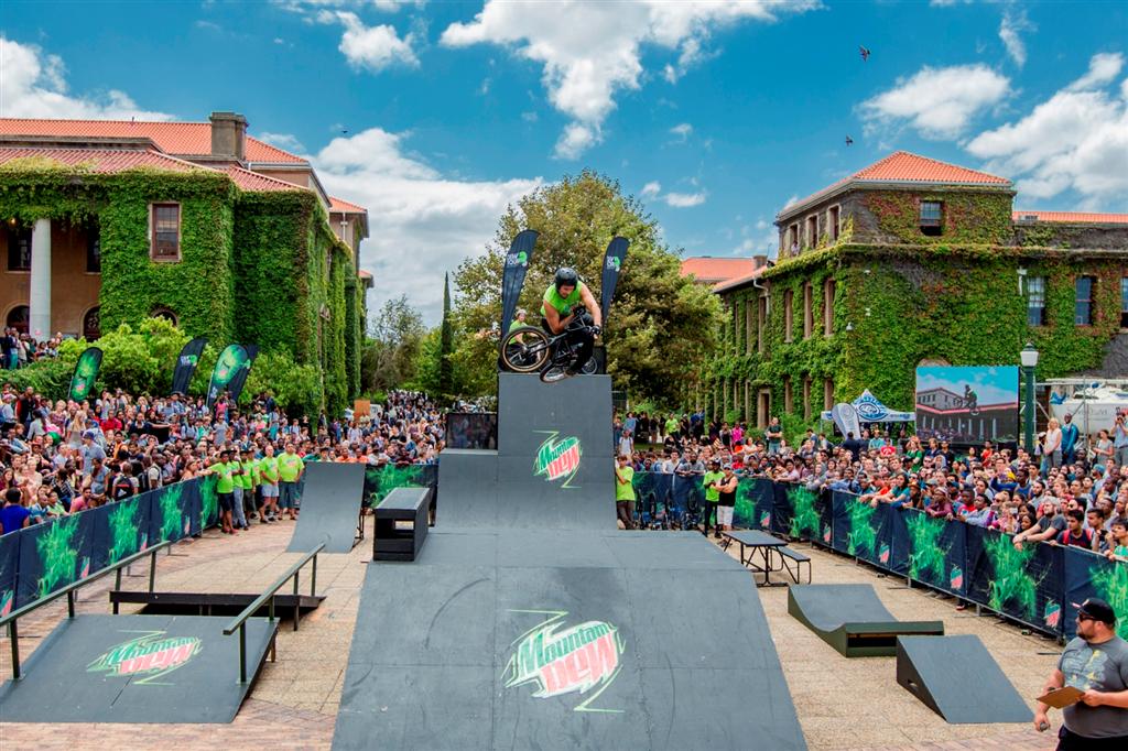 Action sports, big production and street culture collide in this exciting campaign, which crash lands at the University of KwaZulu Natal (Westville) on Friday, 7 March. PHOTO: Submitted
