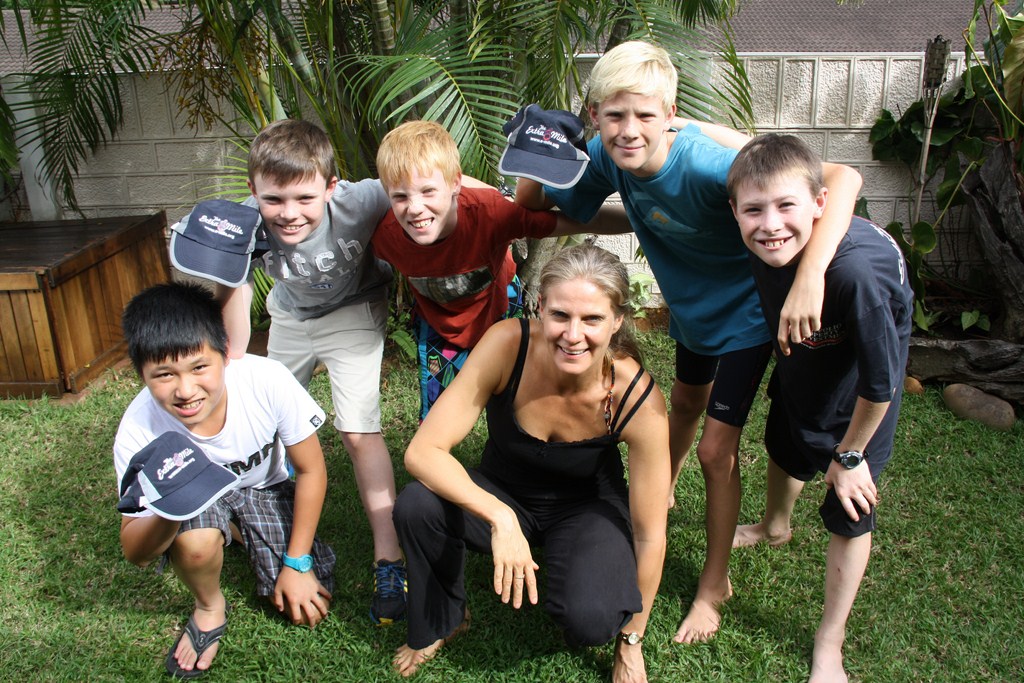 Chelsea Prep pupils Ray Hsu, Shaun Connor, Josh Hanass-Hancock, Tristan Hanass-Hancock and Ryan Connor recently raised R70 000 for The Extra Mile. Jill Hanass-Hancock said she was thrilled with the quintet's Herculean efforts.