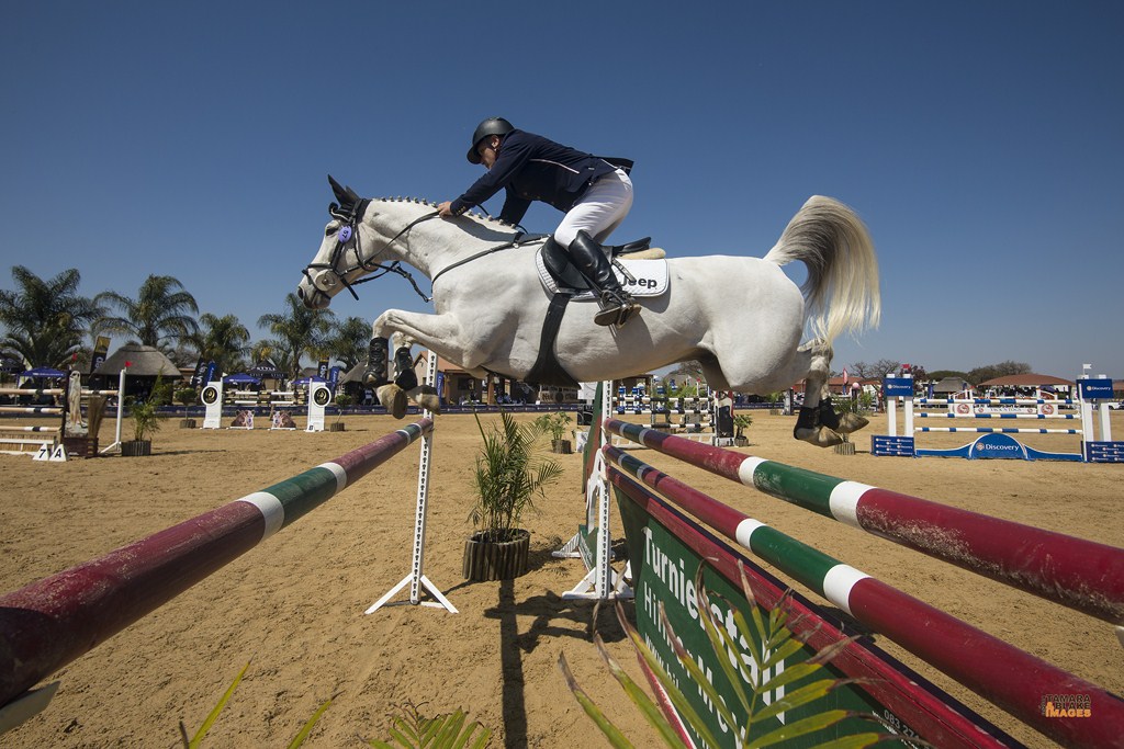 Alwin van Breda recently won the Victor Ludorum for the Top KwaZulu-Natal Showjumper in the 1metre 30 division. PHOTO: TB Images