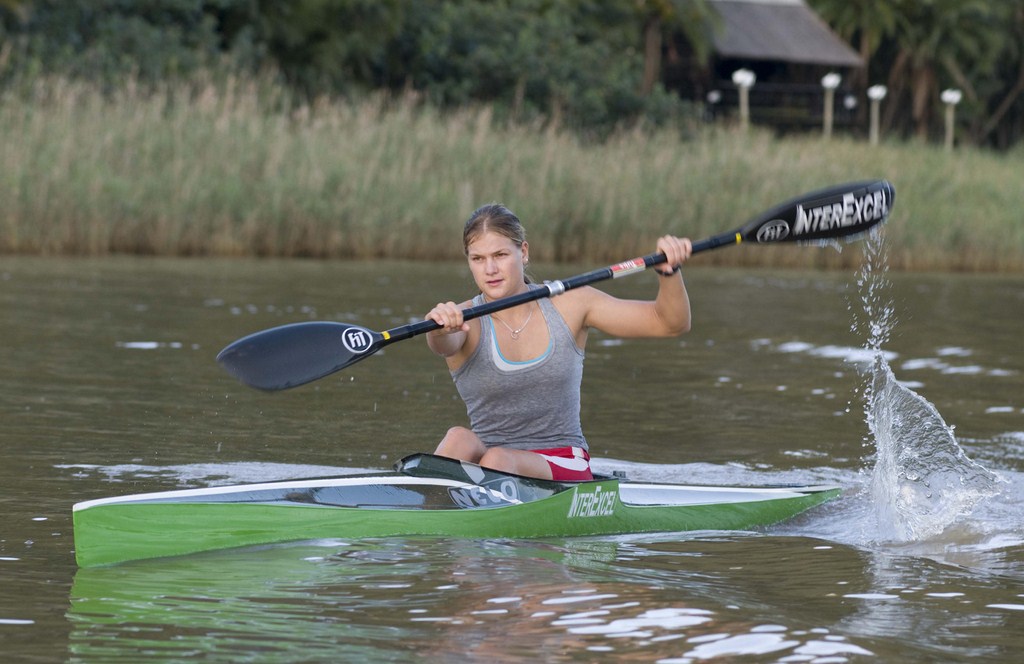 South African Olympic bronze medalist took top honours at the South African Sprint Canoeing Championships held at Nagle Dam recently. PHOTO: Anthnoy Grote