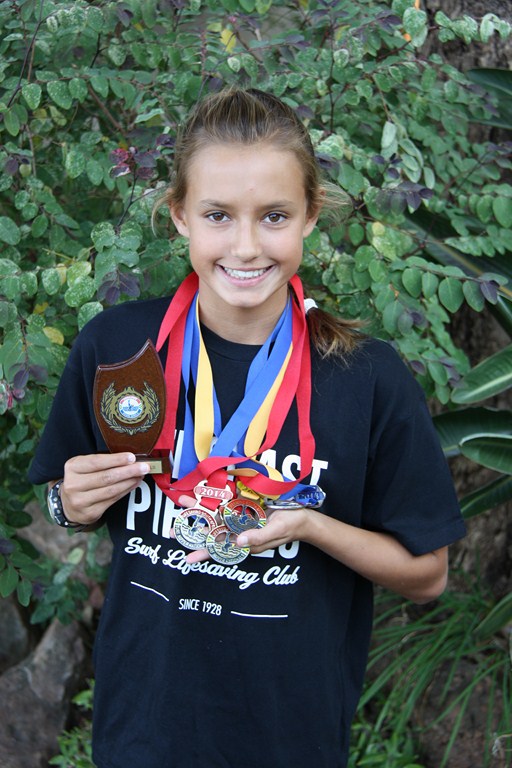 Durban North resident Ally Chislett was phenomenal at the SA nipper lifesaving champs, winning two events, coming second (in two other events) and third (in one event), as well as winning the competitor of the champs in the U12 category.