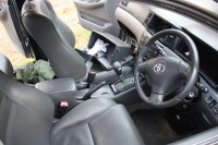 The inside of the suspects vehicle was relatively undamaged.