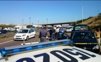 One hijacker was killed and three others were injured in a shootout o the N2 northbound just past the Queen Nandi on-ramp. PHOTO: Chris Botha