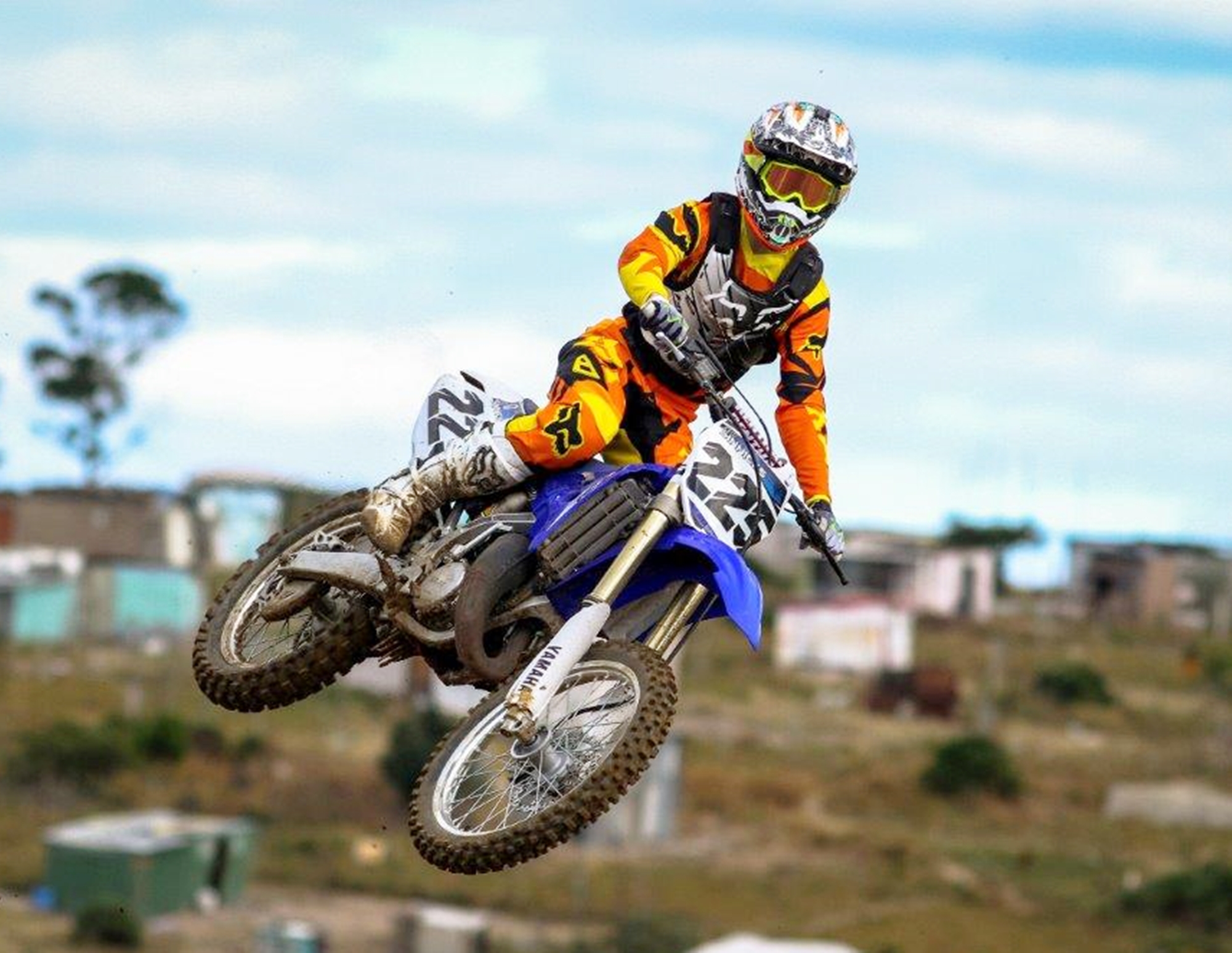 Local motocross rider and Crawford College La Lucia pupil, Reid Sinnicks recently took first place in the 125cc class at the FIM Africa Motocross of African Nations (MXoAN) event held in Zambia. PHOTO: Zygmund Brodalka