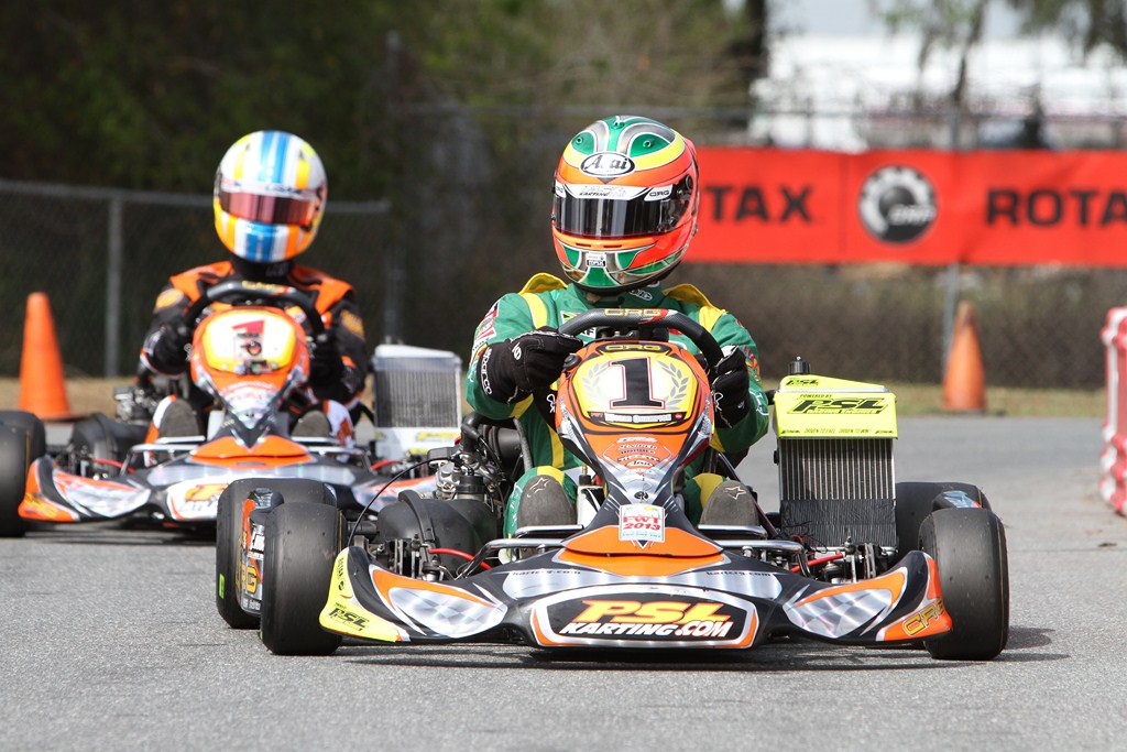 La Lucia's Cristiano Morgado finished second at this year's DD2 Rotax Max Finals Karting World Championship held in Valencia, Spain. PHOTO: Ken Johnson