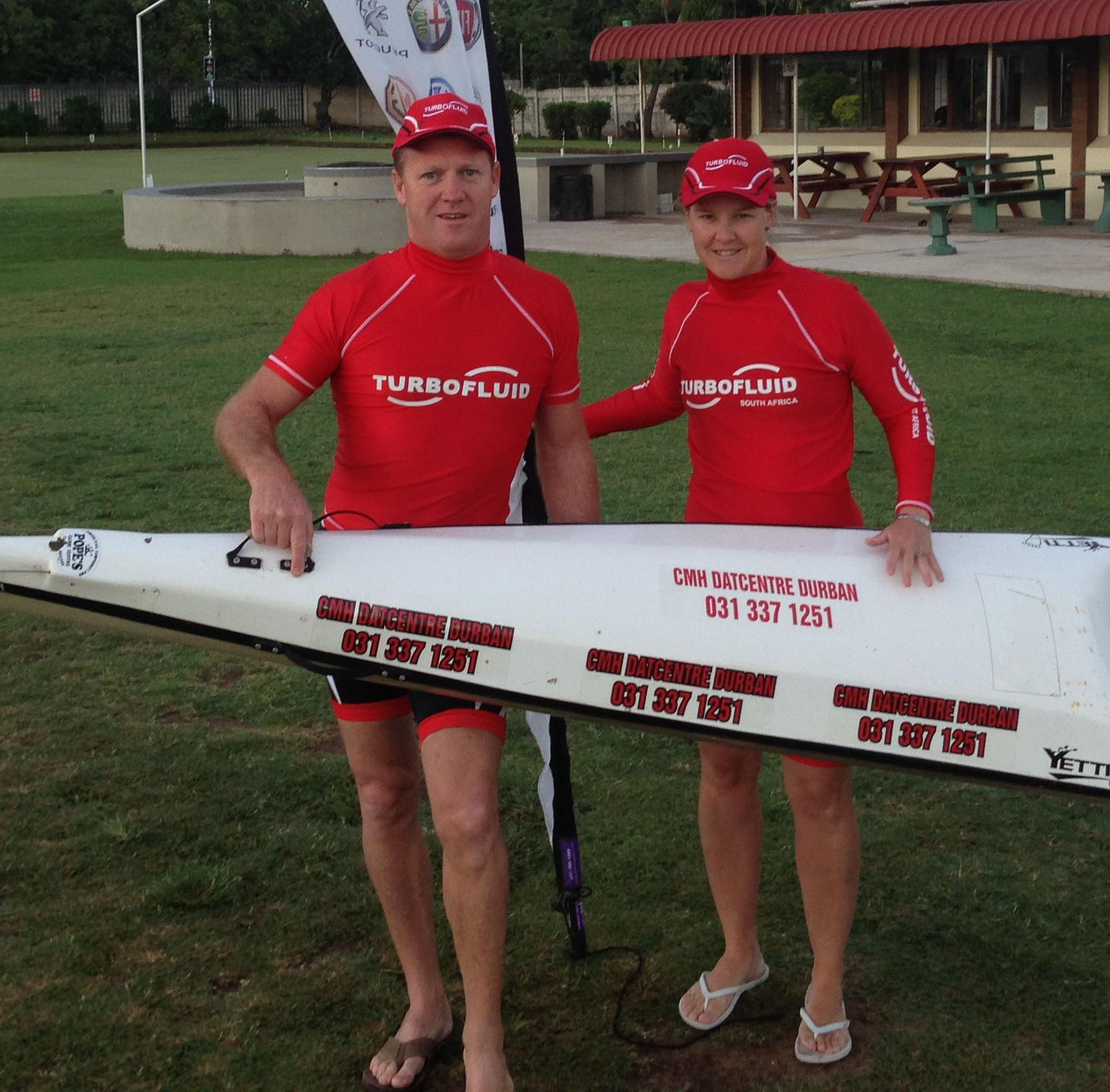 Crusaders Canoe Club member Patrick Wells and Danielle Barrie-Smith will be tackling this year's Dusi for the Miles4Marrow campaign.