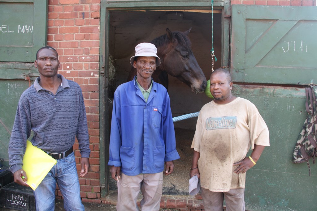 Derek Biyela (15 years at Newmarket), Enoch Letuka (24 years at Newmarket) and Wilfred Zimanda (30 years at Newmarket) said the eviction notice will directly impact their families, for which they are the breadwinners.