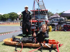 Jon Sargood and Chris Williams from Rescue Tech.