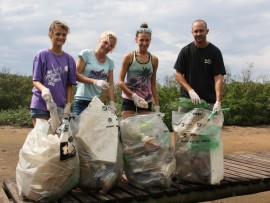 Jessica Ilg, Jacky Ilg, Charlene Opperman and Chris Ilg.