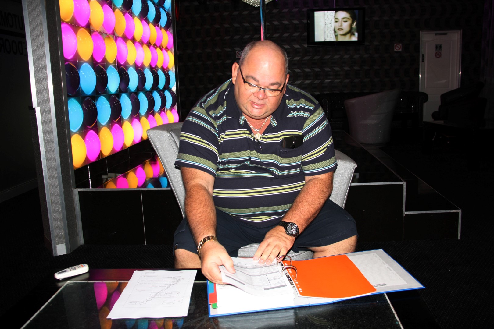Shaun Russouw said he has handed over his business to one of his partners.