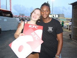 Tamryn Gilder and Thato Maseloa.