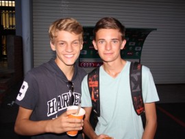 Lloyd Elliott and Jaryd Kritzinger.