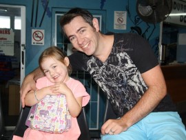 Isabeau and Dom da Costa.