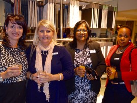 Heidi Lehman, Chantal Jacobs, Shirley Sahadeo , Phumi Khuzwayo