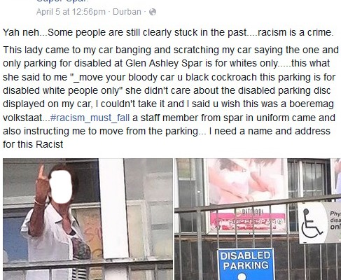 The post has since been deleted.