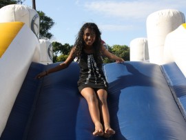 Jodine Fraai had a ball.