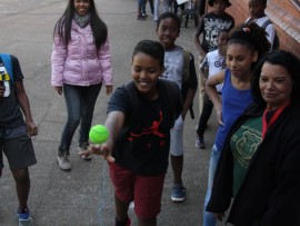Dvonne Carey had a blast at the fund day.