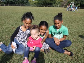 Kenyah Davids, Kayde Davids, Kelsey Wade and Jorja McKurr.