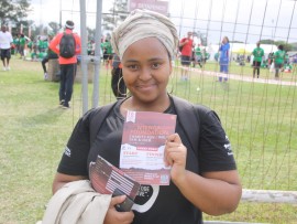 Thembi Shange was also there. #RespektheDoek