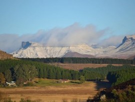 Another great photo from Tony Tegg this morning - Wildebeesthoek Ugie Eastern Cape Highlands. PHOTO: Snow Report SA